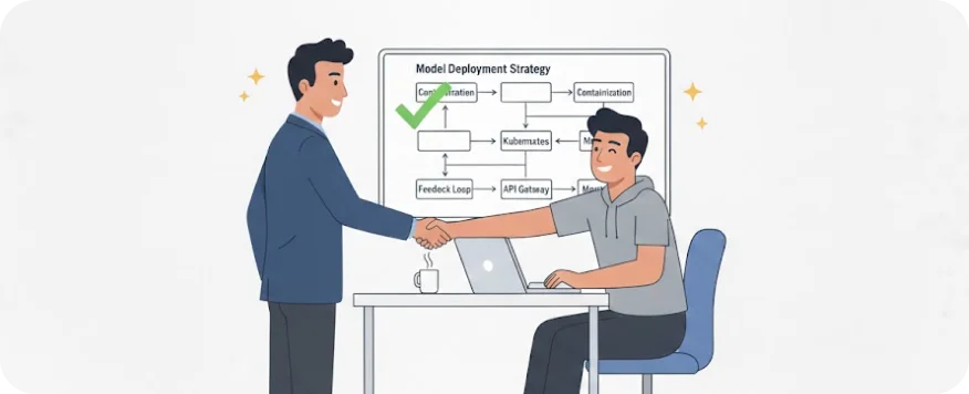 Behavioral interview illustration