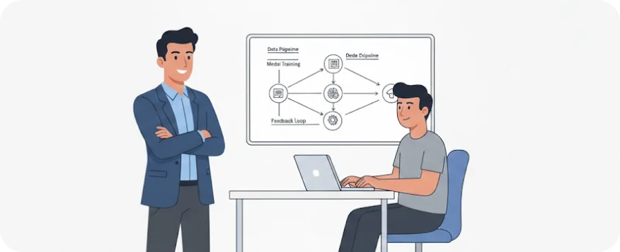 ML system design illustration