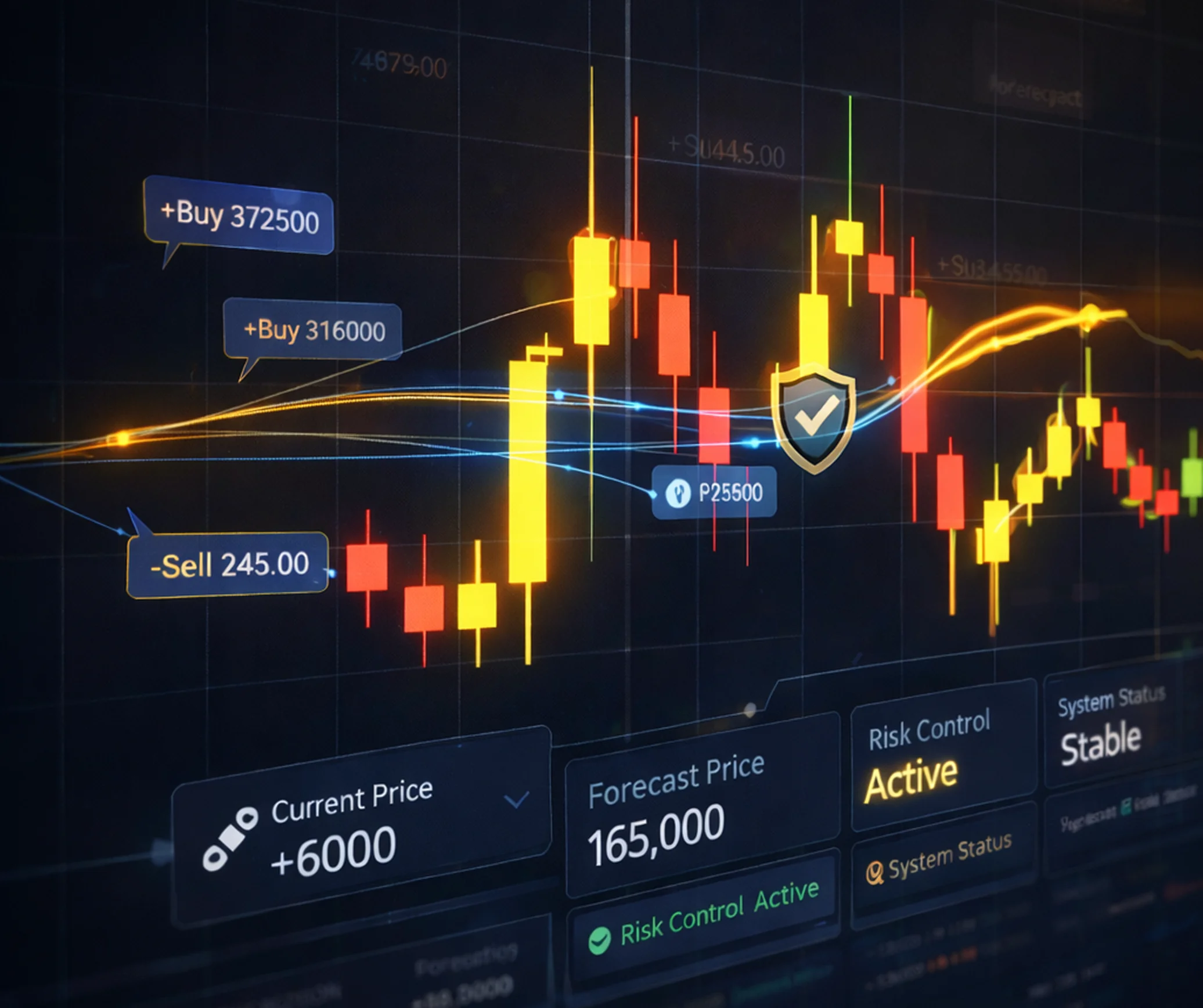 Trading bot dashboard